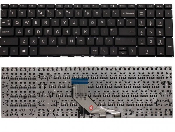 Tipkovnica za prenosnik HP 240 G7 245 G7 250 G7 255 G7, HP 14 15 17, HP Pavilion 14 15 L20386-001(QWERTZ) US standard SLOV. NALEPKE